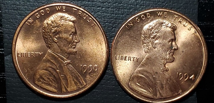 1990-P-Penny...strong-Die-Strike?